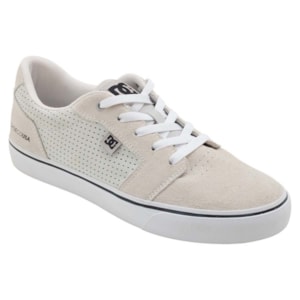 Tênis Dc Shoes Anvil La Se White White Black