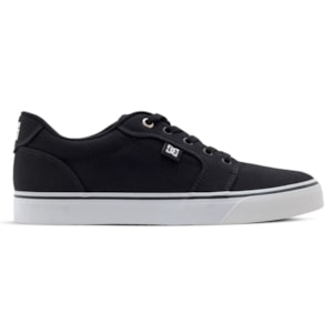 Tênis Dc Shoes Anvil Tx Black Black White