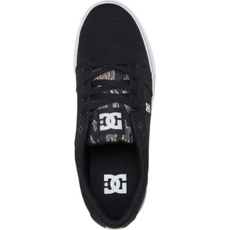 Tênis Dc Shoes Anvil Tx Se Black Camo