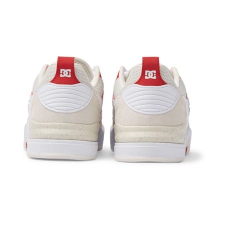 Tênis Dc Shoes Ascend S Imp White Red ADYS100852WRD