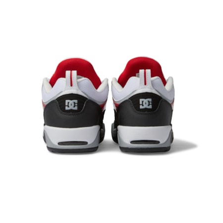 Tênis Dc Shoes Ben G Black White Red ADYS100797XKWR