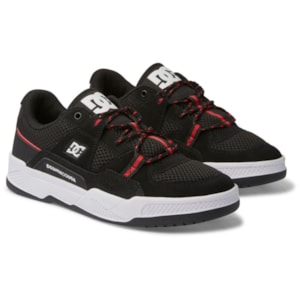 Tênis Dc Shoes Construct Imp Black Hot Coral ADYS100822KHO