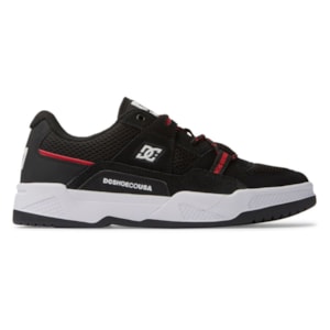 Tênis Dc Shoes Construct Imp Black Hot Coral ADYS100822KHO