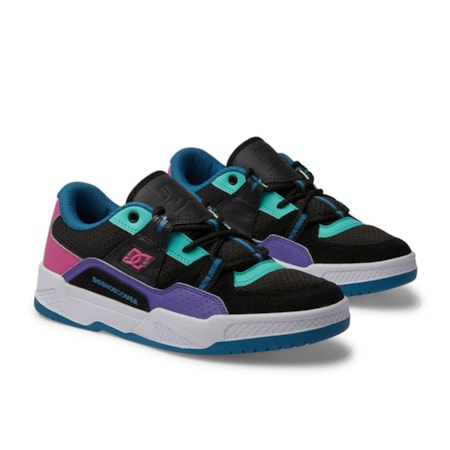 Tênis Dc Shoes Construct Imp Black Multi White ADJS100172KMW