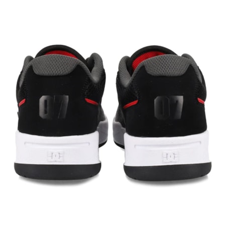 Tênis Dc Shoes Construct Imp Black Red ADYS100822BLR