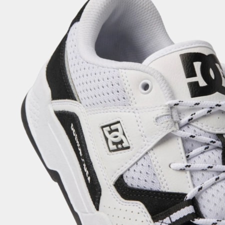 Tênis Dc Shoes Construct Imp Black White ADYS100822BKW