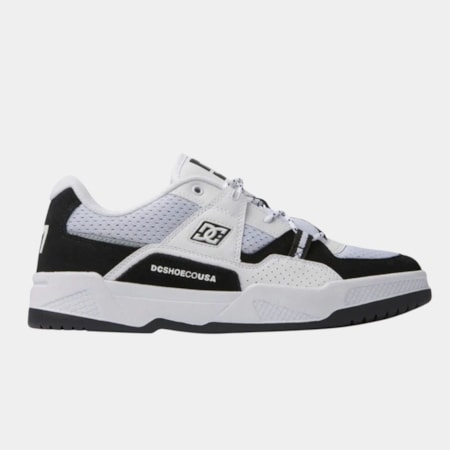 Tênis Dc Shoes Construct Imp Black White ADYS100822BKW