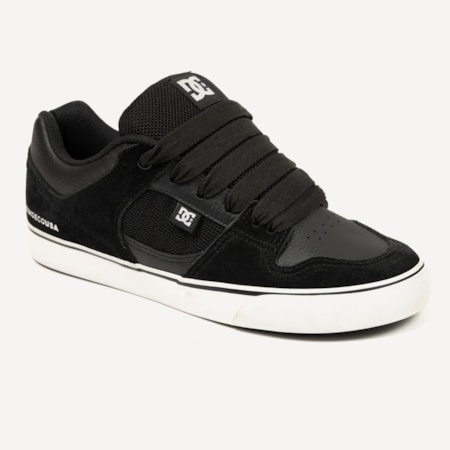 Tênis Dc Shoes Course Xl Black White