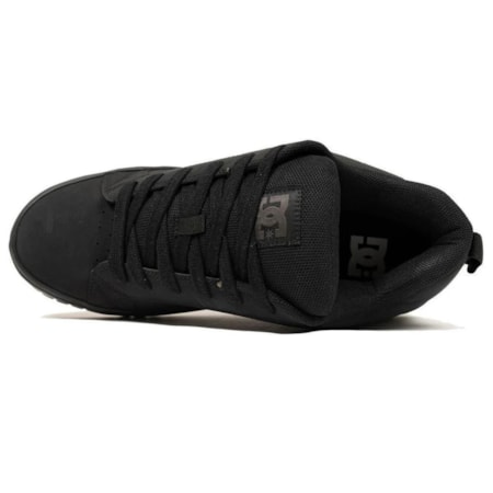 Tênis Dc Shoes Court Graffik SD Black Black 