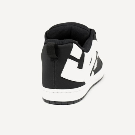 Tênis Dc Shoes Court Graffik SD Black White