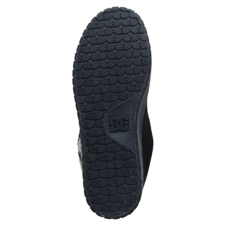 Tênis Dc Shoes Court Graffik Tx Black Grey Black