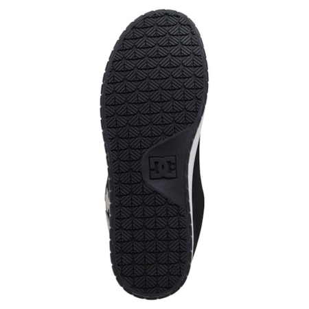 Tênis Dc Shoes Court Graffik Tx Black Grey White