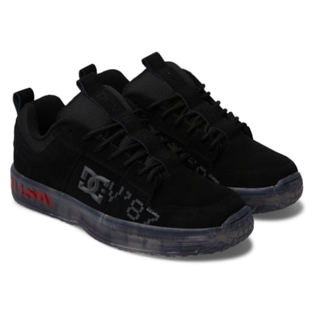 Tênis Dc Shoes DCV87 Lynx Black 