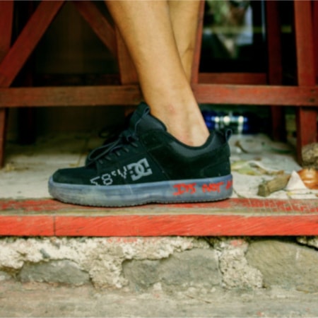 Tênis Dc Shoes DCV87 Lynx Black 