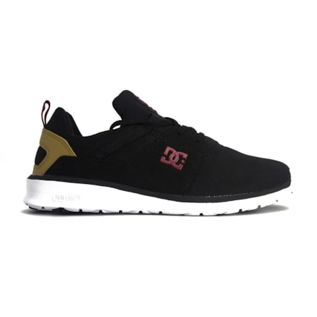 Tenis Dc Shoes Heathrow Black Camel