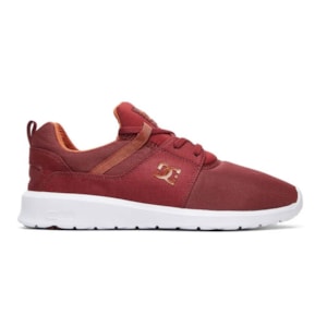 Tênis Dc Shoes Heathrow Maroon Adys700071