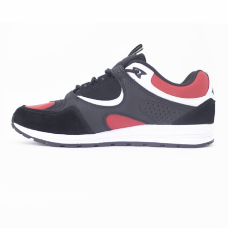 Tenis Dc Shoes Kalis Lite Imp Black Athletic Red White