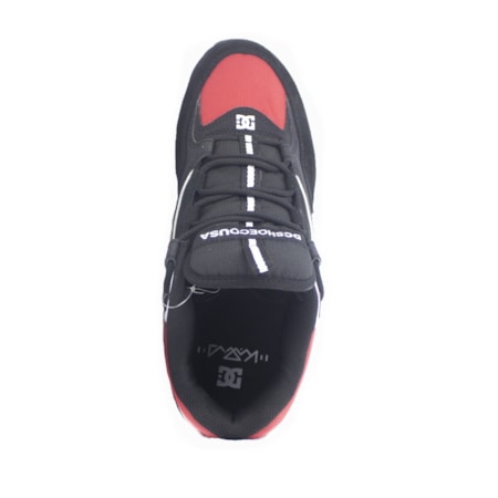 Tenis Dc Shoes Kalis Lite Imp Black Athletic Red White