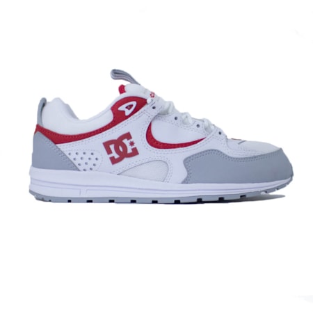 Tênis Dc shoes Kalis Lite Imp White Grey Red