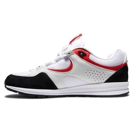 Tênis Dc Shoes Kalis Lite White Black True Red ADYS100291WTR