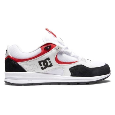 Tênis Dc Shoes Kalis Lite White Black True Red ADYS100291WTR