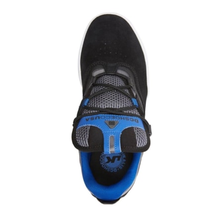 Tênis Dc Shoes Kalis S Black Blue White ADYS100506XKBW