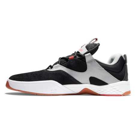 Tênis Dc Shoes Kalis S Black Grey Red ADYS100506BYR