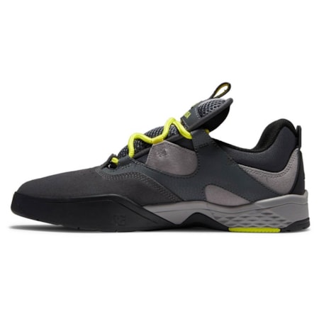 Tênis Dc Shoes Kalis S Grey Black Grey