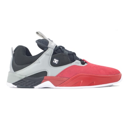 Tenis Dc Shoes Kalis S Imp Red Black Grey