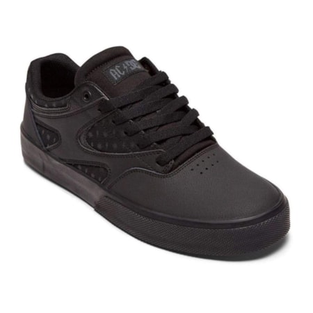 Tênis Dc Shoes Kalis Vulc ACDC Black Black Dk Grey