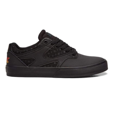 Tênis Dc Shoes Kalis Vulc ACDC Black Black Dk Grey