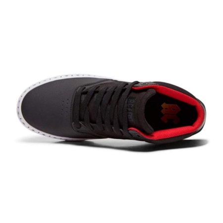 Tênis Dc Shoes Kalis Vulc Mid ACDC Black White Red 