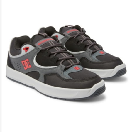 Tênis Dc Shoes Kalynx Zero Imp Black Grey Red ADYS100819XKSR