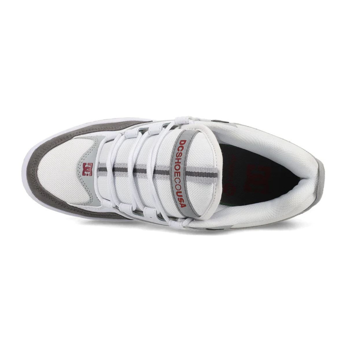 Tênis Dc Shoes Kalynx Zero Imp White Grey Red ADYS100819WYR