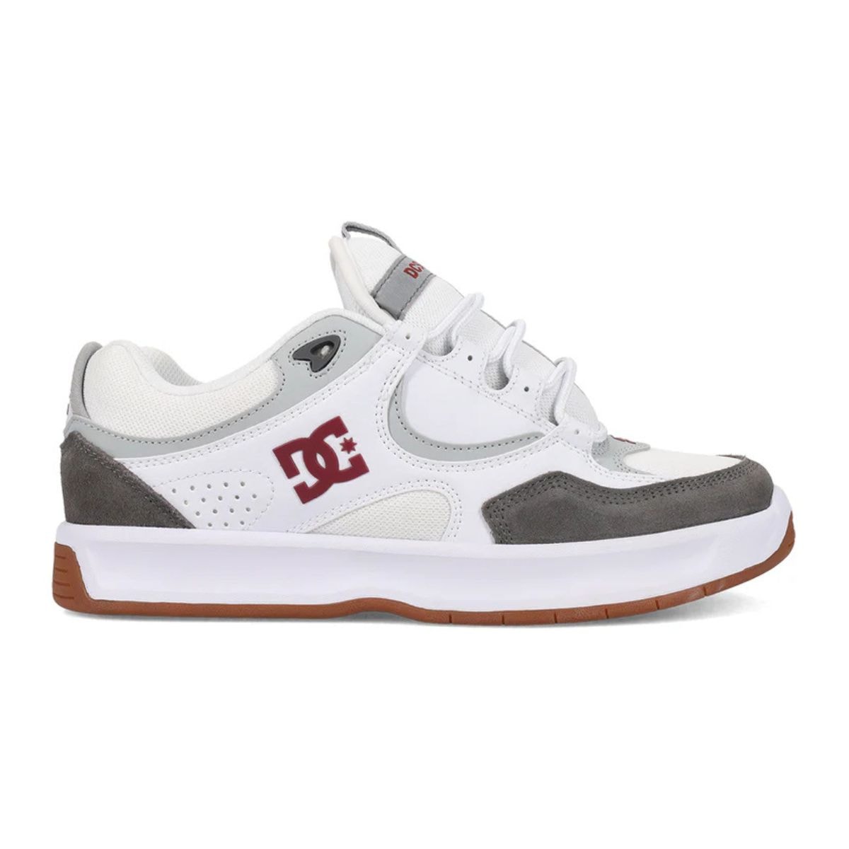 doooooon☆ Tênis Dc Shoes Kalynx Zero Imp White Grey Red ADYS100819WYR