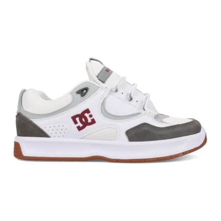 Tênis Dc Shoes Kalynx Zero Imp White Grey Red ADYS100819WYR
