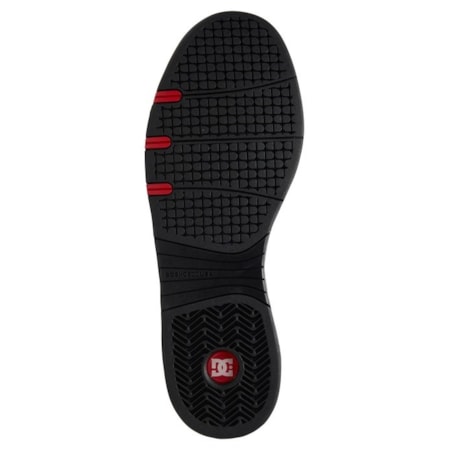 Tenis Dc Shoes Legacy 98 Slim Blk Wt Red 