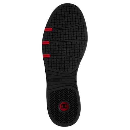 Tênis Dc Shoes Legacy 98 Slim Imp Black Grey Red Adys100445xksr