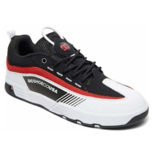 Tênis Dc Shoes Legacy 98 Slim Imp Black White Red ADYS100445XKWR