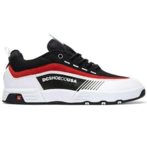 Tênis Dc Shoes Legacy 98 Slim Imp Black White Red ADYS100445XKWR