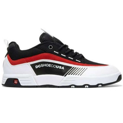 Tênis Dc Shoes Legacy 98 Slim Imp Black White Red ADYS100445XKWR