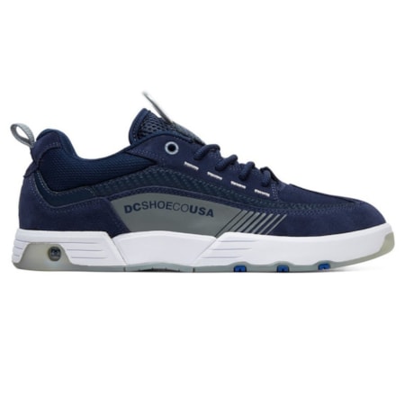 Tenis Dc Shoes Legacy 98 Slim Navy Grey 