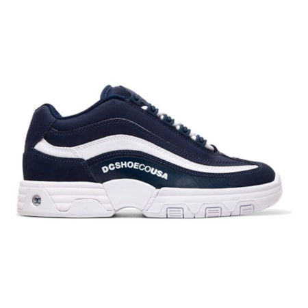 Tênis Dc Shoes Legacy Lite Imp Navy White AdJS100129NWH