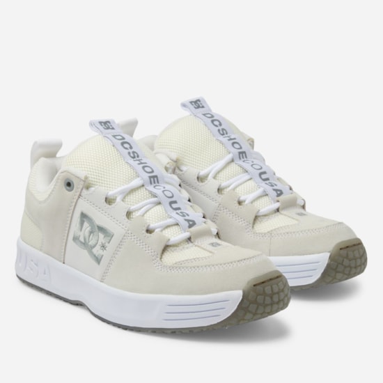 Tênis Dc Shoes Lynx Og Imp White Grey ADYS100425WGY