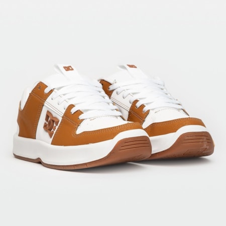 Tênis Dc Shoes Lynx Zero Brown Natural White