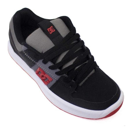 Tênis Dc Shoes Lynx Zero Grey Red White