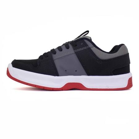 Tênis Dc Shoes Lynx Zero Grey Red White