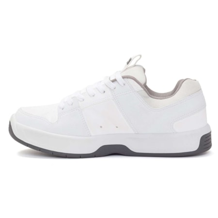 Tênis Dc Shoes Lynx Zero White White Dk Grey