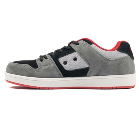 Tênis Dc Shoes Manteca 4 Black Grey Red