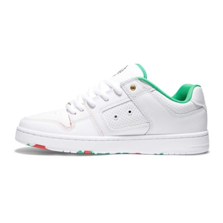 Tênis Dc Shoes Manteca Alexis White Red ADYS100686WRD